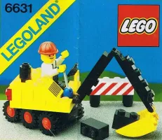 Set LEGO Town 6631 Steam Shovel