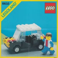 Set LEGO Town 6633 Family Car