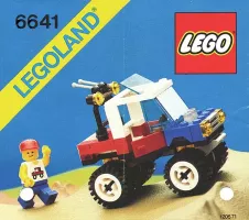 Set LEGO Town 6641 4-Wheelin' Truck