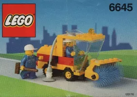 Set LEGO Town 6645 Street Sweeper