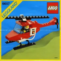 Set LEGO Town 6657 Fire Patrol Copter