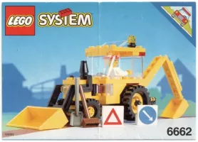 Set LEGO Town 6662 Backhoe