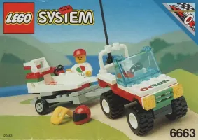Set LEGO Town 6663 Wave Rebel