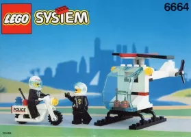 Set LEGO Town 6664 Chopper Cops