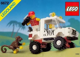 Set LEGO Town 6672 Safari Off-Road Vehicle