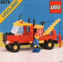 Set LEGO Town 6674 Crane Truck