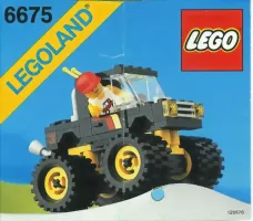 Set LEGO Town 6675 Road & Trail 4 x 4