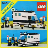 Set LEGO Town 6676 Mobile Command Unit