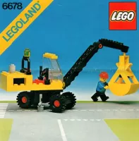 Set LEGO Town 6678 Pneumatic Crane