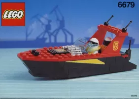 Set LEGO Town 6679 Dark Shark