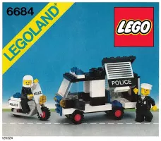 Set LEGO Town 6684 Police Patrol Squad