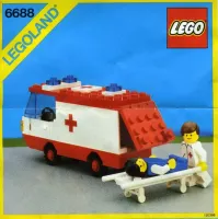 Set LEGO Town 6688 Ambulance