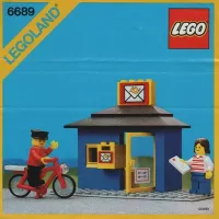 Set LEGO Town 6689 Post-Station