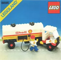 Set LEGO Town 6695 Tanker Truck