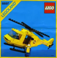 Set LEGO Town 6697 Rescue-I Helicopter