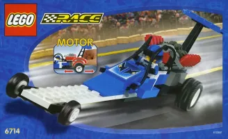 Set LEGO Town 6714 Speed Dragster