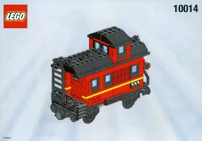 Set LEGO Trains 10014 Caboose