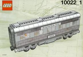 Set LEGO Trains 10022 Santa Fe Cars - Set II