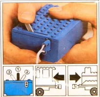 Set  LEGO Trains 101 4.5V Battery Case