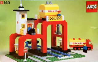Set LEGO Trains 149 Fuel Refinery