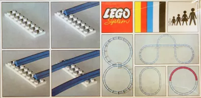 Set  LEGO Trains 151 Curved Track