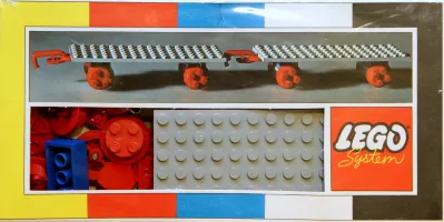 Set LEGO Trains 152 Two Train Wagons