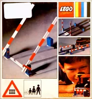 Set LEGO Trains 158 Railroad Crossing Gate