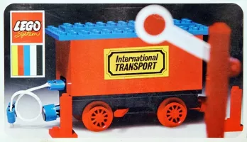 Set LEGO Trains 161 Battery Wagon