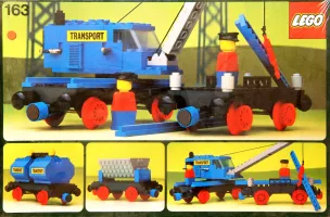 Set LEGO Trains 163 Cargo Wagon