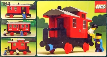 Set LEGO Trains 164 Passenger Coach