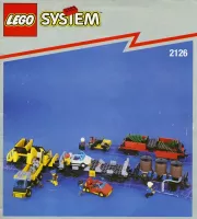 Set LEGO Trains 2126 Train Cars