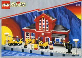 Set LEGO Trains 2150 Train Station