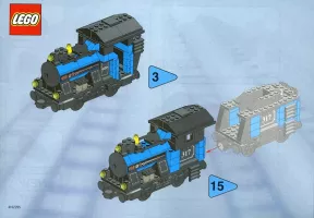Set LEGO Trains 3740 Small Locomotive