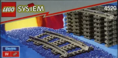 Set LEGO Trains 4520 Curved Rails