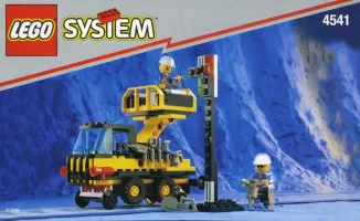 Set LEGO Trains 4541 Rail and Road Service Truck
