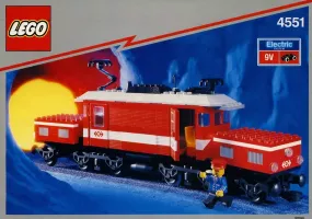 Set LEGO Trains 4551 Crocodile Locomotive
