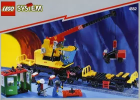 Set LEGO Trains 4552 Cargo Crane