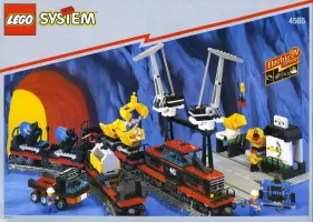 Set LEGO Trains 4565 Freight and Crane Railway