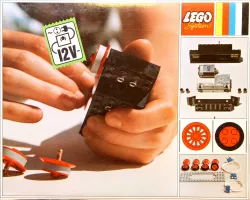 Set  LEGO Trains 702 12V Motor with Accessories Pack