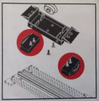 Set  LEGO Trains 704 12V Sleeper (Track) Contacts