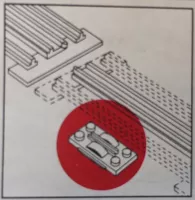 Set  LEGO Trains 706 Rail Contact Wires