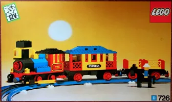 Set LEGO Trains 726 Western Train