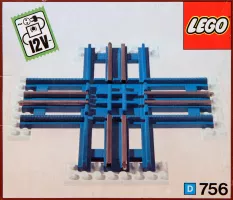 Set LEGO Trains 756 Electric Crossing