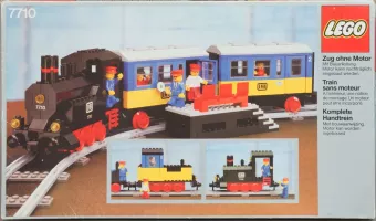 Set LEGO Trains 7710 Push-Along Passenger Steam Train