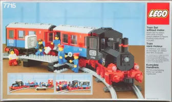 Set LEGO Trains 7715 Push-Along Passenger Steam Train
