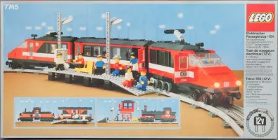 Set LEGO Trains 7745 High-Speed City Express Passenger Train Set