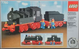 Set LEGO Trains 7750 Steam Engine with Tender
