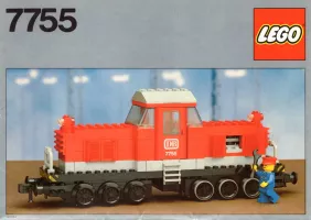 Set LEGO Trains 7755 Diesel Heavy Shunting Locomotive