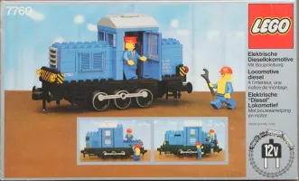 Set LEGO Trains 7760 Diesel Shunter Locomotive