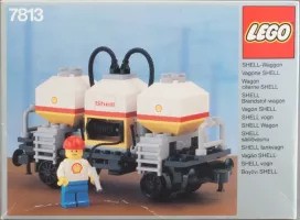 Set LEGO Trains 7813 Shell Tanker Wagon